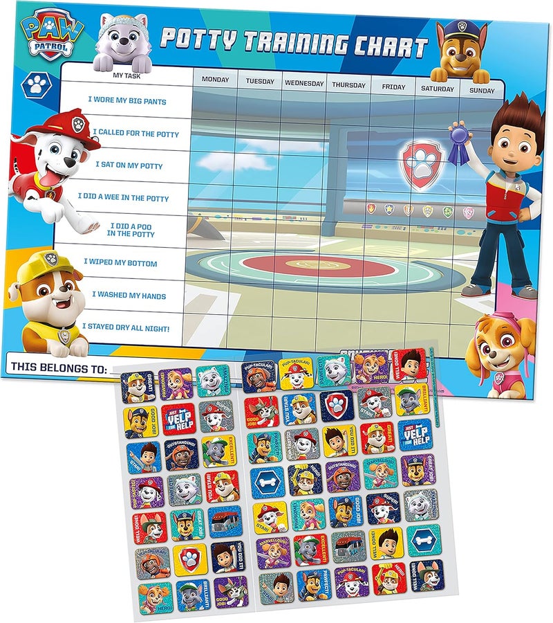 Paper Projects Paw Patrol Potty Training Reward Chart - Image 2